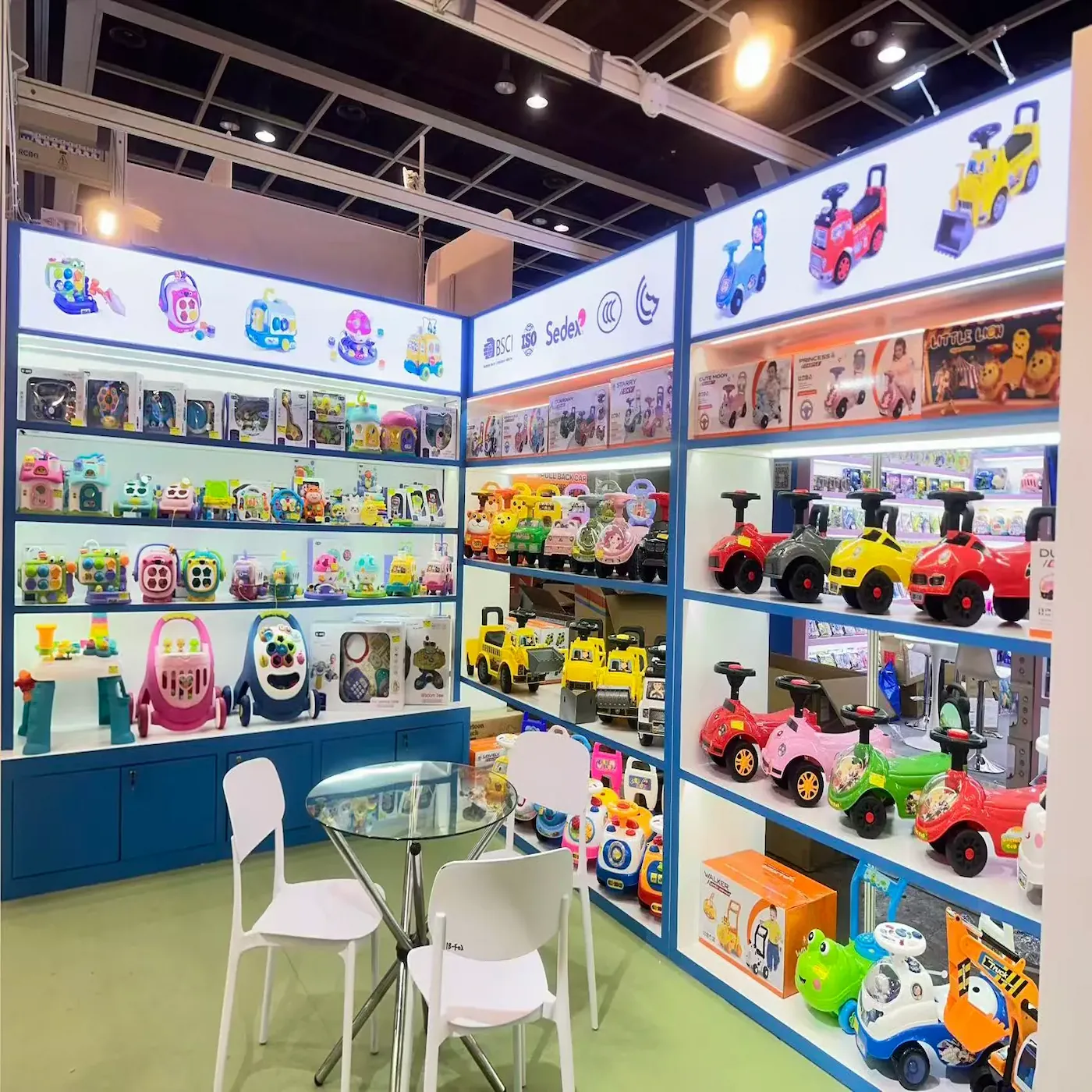 ABERO exhibition product display