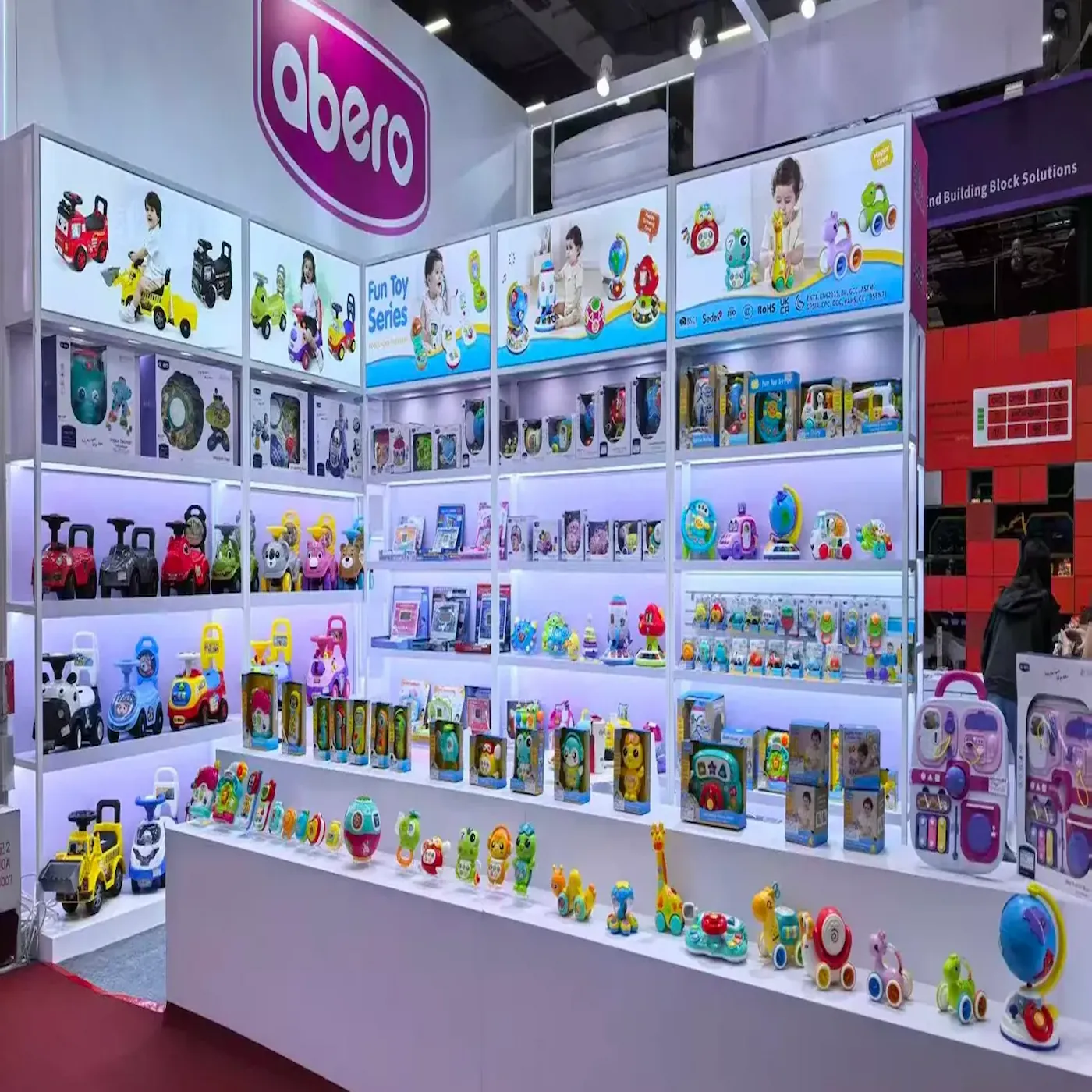 ABERO exhibition stand